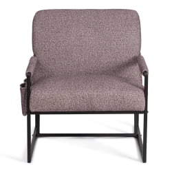 Кресло Charli LUX/Чарли Люкс велюр/букле, VT shape wood rose, 70х80х82 см