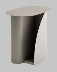 Журнальный столик Yvaine металл темно-серый