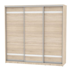 Шкаф-купе B-230х235х60-1(ДСС-D9D9D9)