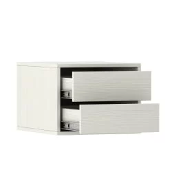 Блок ящиков для шкафа 1600x600 и 2400x600 Ящ-77 ВД Выбеленное дерево