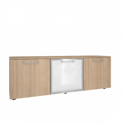 Тумба модульная трехсекционная YALTA LT-TS 3.5R Акация Лорка