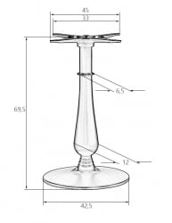 Подстолье обеденное DOBRIN ROLAND