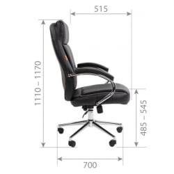 Кресло руководителя Chairman 794 экокожа Бежевый