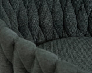 Стул барный DOBRIN LEON Зеленая ткань LAR 275-23