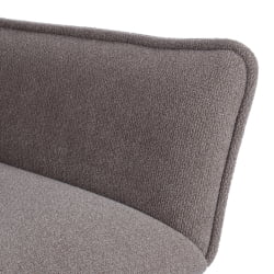 Кресло Murano/Мурано опора 360, велюр/букле (HYP)/Экокожа, бежевый/коричневый