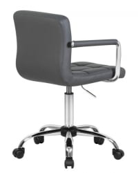 Офисное кресло для персонала DOBRIN TERRY (серый) 2 шт
