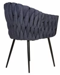 Стул обеденный DOBRIN MATILDA Синяя ткань LAR-275-29