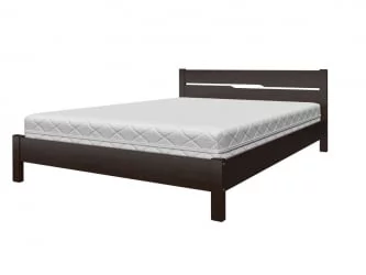 Кровать из массива Вероника 5 200х120 Орех темный