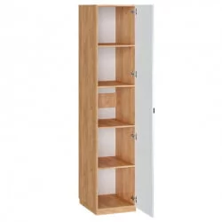 Шкаф одностворчатый Бари ЛД 698.170.000 Дуб Золотой Белый