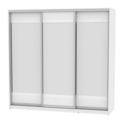 Шкаф-купе B-230х235х60-3(Белый-D10D10D10)