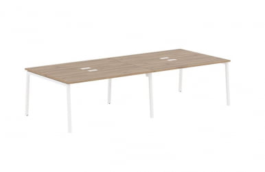 Бенч-система EDIS ELWST 3113 Дуб Денвер светлый Белый