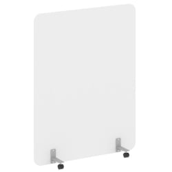 Перегородка на металлических опорах, на роликах R-line DP.R-140-180 Белый Бриллиант