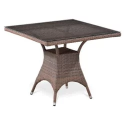 Стол для дачи T220BG-W1289-90x90 Pale