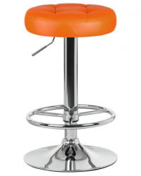 Табурет барный DOBRIN BRUNO (оранжевый) 2 шт