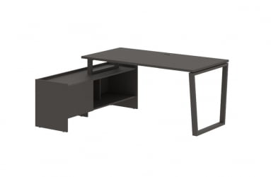 Стол с тумбой EDIS EVCT 17814 Мокко