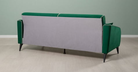 Диван-кровать НОЭЛЬ Велутто 33 т-зел малахит