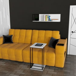 Журнальный стол City Lite белый