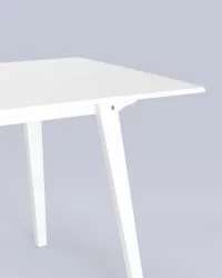 Стол обеденный ГУДИ 120х75 Белый / GUDI
