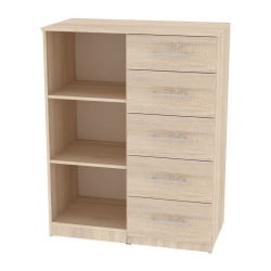 Комод Калисто(K36)1147х902х468ручкарейлинг160мм(Венге)