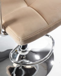 Стул барный DOBRIN KRUGER ARM (бежевый велюр (MJ9-10)) 2 шт