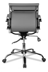 Кресло для персонала CLG-620 LXH-B Grey