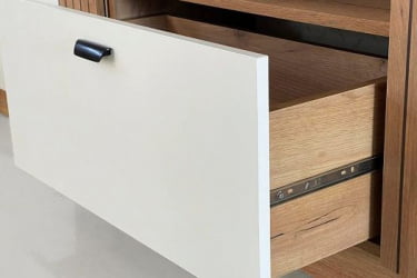 Тумба Моди MGM-03 дуб крафт золотой/белое дерево