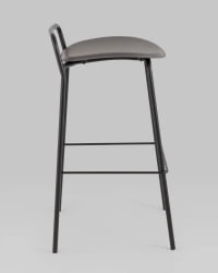 Стул барный Mantis экокожа темно-серый