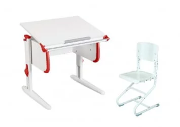 Стол-трансформер Parta 1/75 + Stul Белый Красный