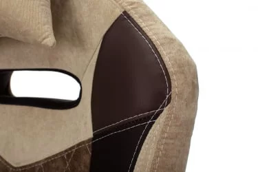 Кресло игровое Бюрократ VIKING 6 KNIGHT BR FABRIC Коричневый