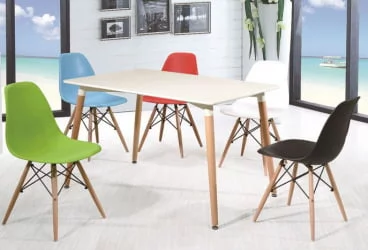 Стул для кухни Eames SC-001 Красный