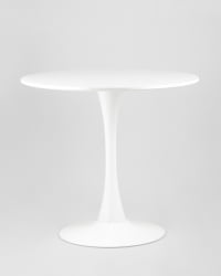 Стол Тулип Д80 Белый / Tulip D80