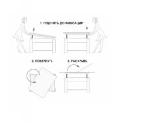 Кофейный столик Агат-34 (02) Оникс