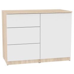 Комод Калисто(K16)699х902х468PUSHtoOPEN(ДСС-Белый)