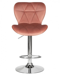 Стул барный DOBRIN BARNY (пудрово-розовый велюр (MJ9-32)) 2 шт