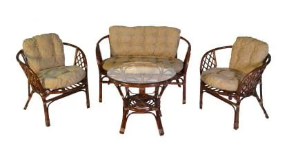 Комплект Багама с диваном, подушки светлые обычные Bahama10 молочный шоколад