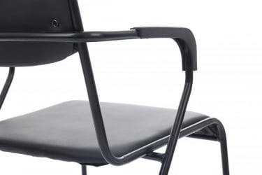 Кресло Nix Plus RCH OMKL-03B Черный/Металл Черный