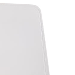 Стул GENIUS (mod 75) металл/пластик, 46x56x84cм, белый/ножки хром