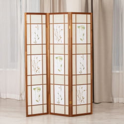 Ширма SN-0018 43,5(x3)*2*178,5 см, walnut (грецкий орех)
