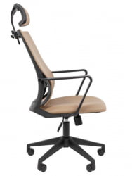 Кресло руководителя Chairman 545 экокожа Бежевый