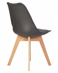 Стул обеденный DOBRIN JERRY SOFT Темно-серый G-04