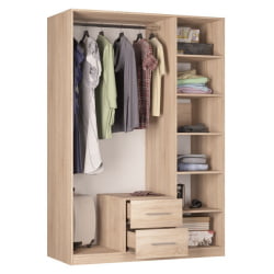 Шкаф распашный R-198х135х60-2(ЯАТ-ЯАС)