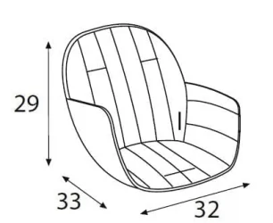 Текстиль в стул Micuna OVO LUXE TX-1646 Beige
