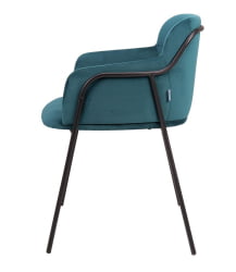 Стул Strike black Aquamarin