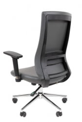 Офисное кресло CHAIRMAN 500 LUX БП экокожа Серый