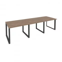 Стол переговорный (3 столешницы) ONIX O.MO-PRG-3.1 Дуб Аризона/Антрацит