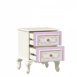 Тумбочка для детской Маркиза ЛД 517.015.000 Алебастр