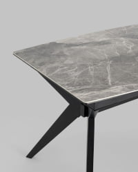 Стол обеденный Аркада раскладной 160-210x90 Керамика темная