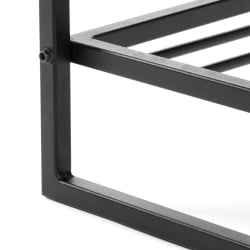 Банкетка Charli Lux/Чарли Люкс БО велюр/букле, VT shape silver