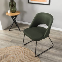 Кресло Lars темно-зеленый/Линк