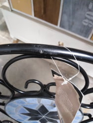 Кресло Secret De Maison MAJOR ( mod. M-14530 ) металл/кожа буйвола, 65*58*75, коричневый